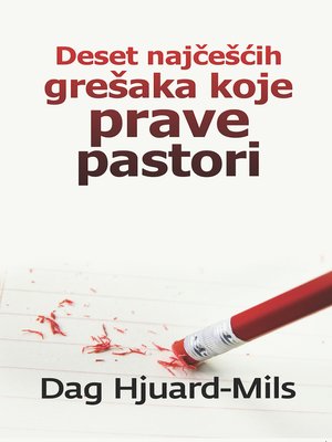 cover image of Deset Najčešćih Grešaka Koje Prave Pastori